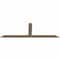 Ekena Millwork Portland Smooth Timber Gable Bracket, Douglas Fir, 96"W x 32"H x 1 1/2"D x 5 1/2"F, 8/12 Pitch GBW096X32X0206POR00SDF - alternate 5